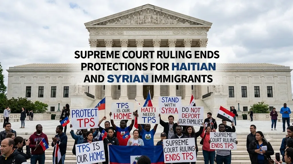 Supreme Court TPS Ruling Ends Protections for Haiti & Syria