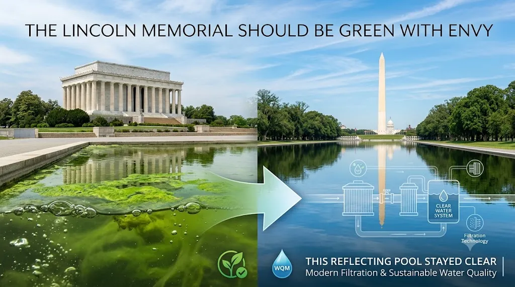 Lincoln Memorial Reflecting Pool Water Quality: Why It Stays Clear