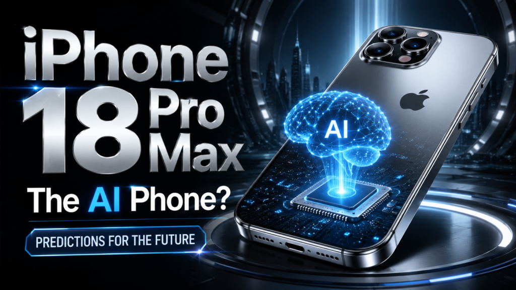 iPhone 18 Pro Max Predictions Apple’s Future AI Phone