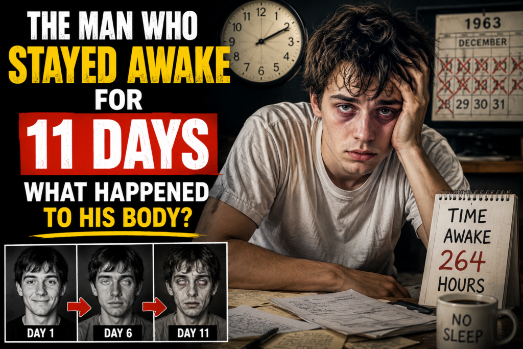 The Man Who Stayed Awake for 11 Days Randy Gardner Story