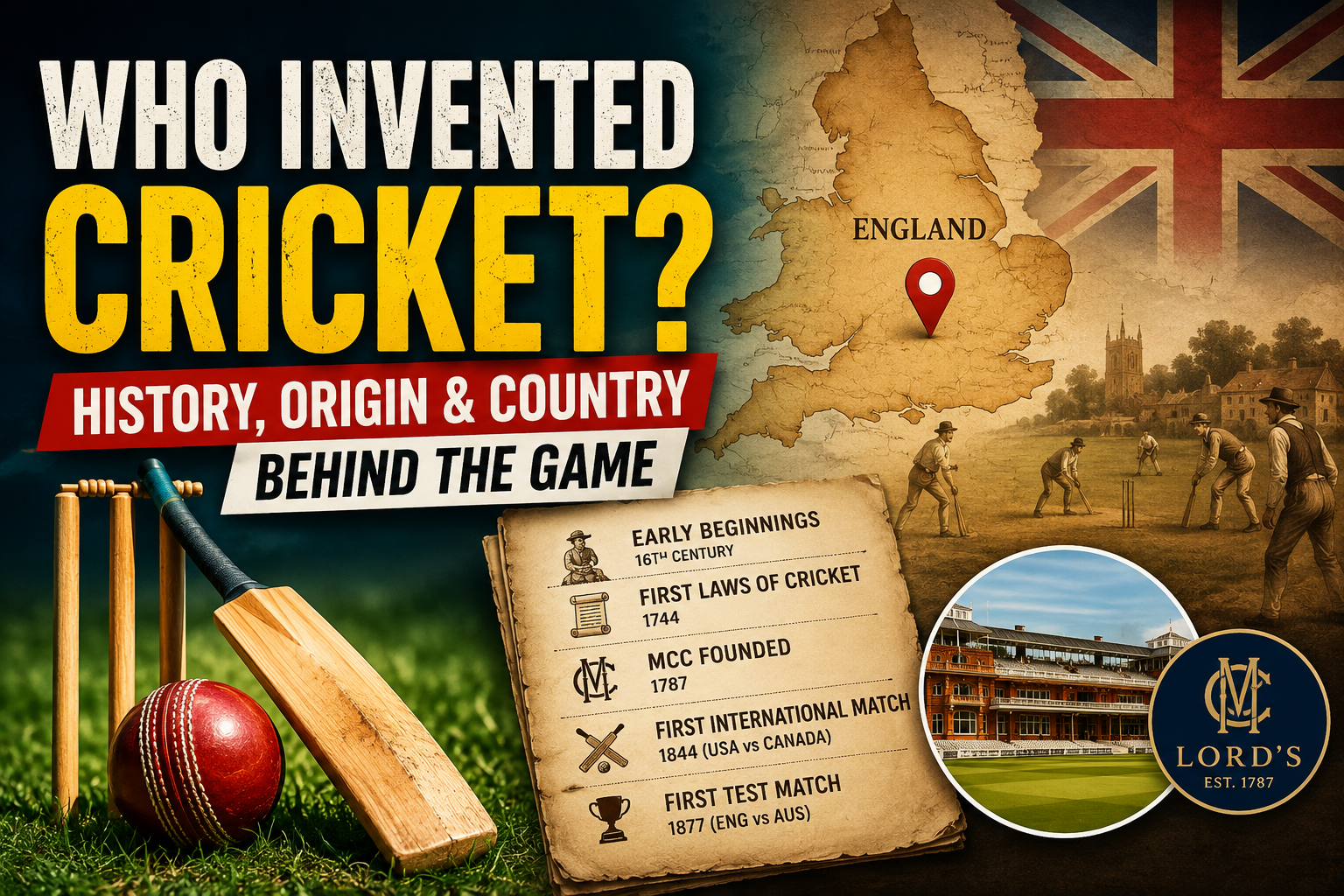 cricket is an English-origin sport,