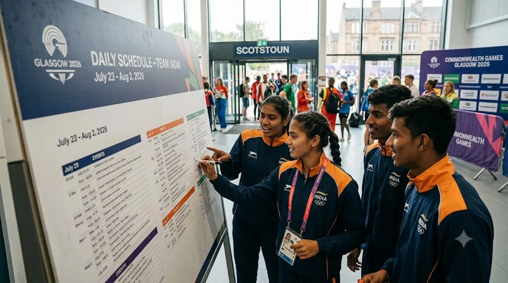 CWG 2026 India Schedule: Key Dates, Sports & Highlights
