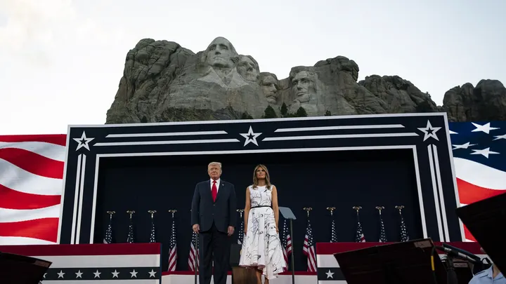 President Trump opens the Fourth of July weekend with a patriotic America 250 tribute, Mount Rushmore visit, National Mall events, and fireworks celebrations.